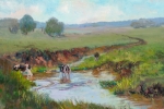 Artist-Carol-cows-in-stream-72-dpi-e-960-pix